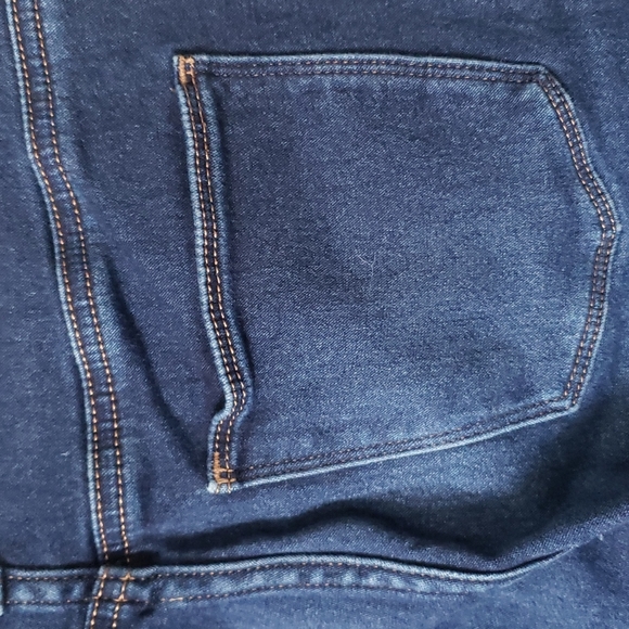 Universal Thread high rise skinny dark wash denim blue jeans Size 6/28R - Picture 4 of 9